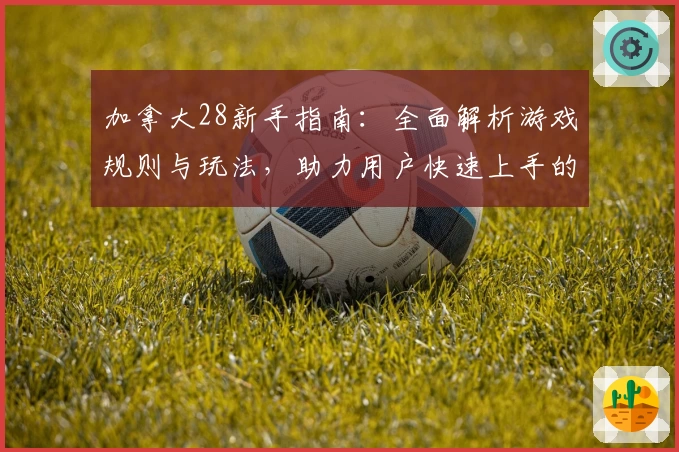 加拿大28新手指南：全面解析游戏规则与玩法，助力用户快速上手的必备教程